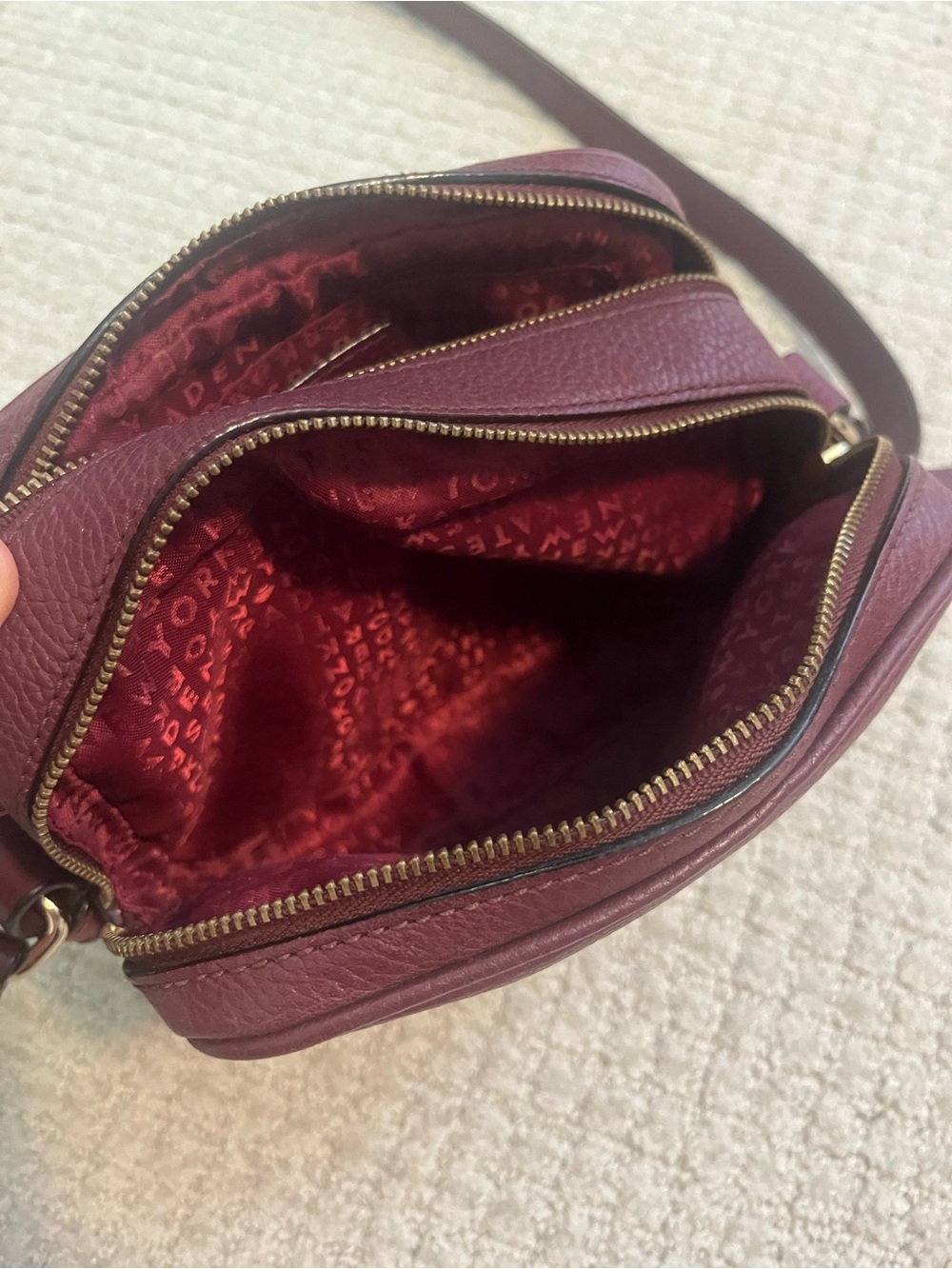 kate spade Pebbled Leather Crossbody - Picture 8 of 14